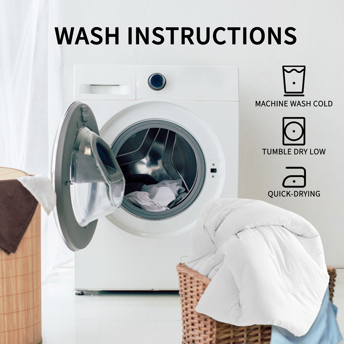 3 Pieces Mushroom Decoration Comforter Set Soft Bedding Set For Home Bedroom Decor Twin Full Queen King Size